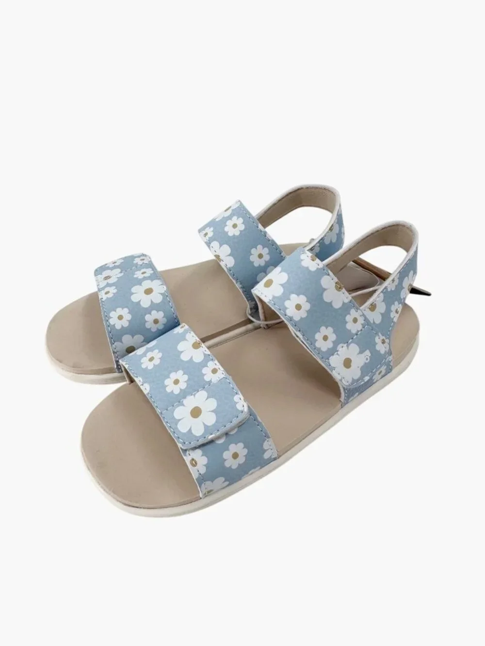 NEW See Kai Run Basics Toddler Jaylen Sandals - Blue Daisies